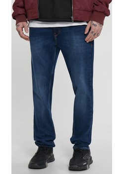 Cropp - Niebieskie jeansy slim - Granatowy Cropp Cropp - kod rabatowy