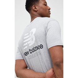 T-shirt męski New Balance z napisem  - zdjęcie produktu