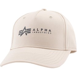 Czapka z daszkiem męska Alpha Industries beżowa  - zdjęcie produktu