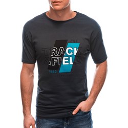 T-shirt męski Edoti z krótkim rękawem  - zdjęcie produktu