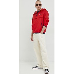 Kurtka męska czerwona Tommy Jeans casual  - zdjęcie produktu
