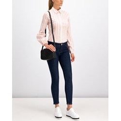 Koszula damska Trussardi Jeans z kołnierzykiem casual z długimi rękawami  - zdjęcie produktu