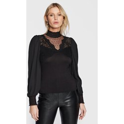 Morgan bluzka damska czarna z długim rękawem elegancka jesienna  - zdjęcie produktu