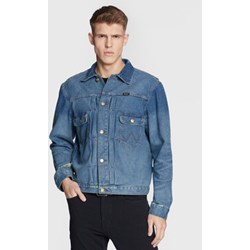 Kurtka męska niebieska Wrangler jeansowa  - zdjęcie produktu