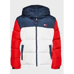 Kurtka damska wielokolorowa Tommy Jeans z kapturem  - zdjęcie produktu