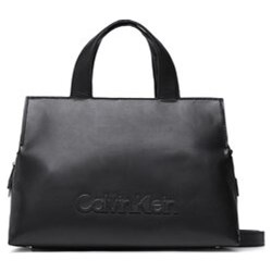 Shopper bag Calvin Klein na ramię duża  - zdjęcie produktu