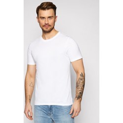T-shirt męski biały Jack & Jones na wiosnę z krótkim rękawem casual  - zdjęcie produktu