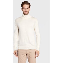 Sweter męski Guess beżowy casual  - zdjęcie produktu