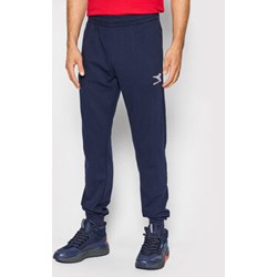 Spodnie męskie Diadora granatowe dresowe  - zdjęcie produktu