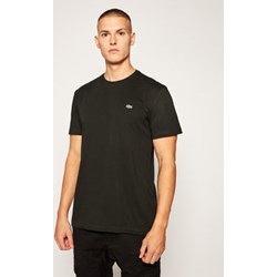 T-shirt męski Lacoste czarny wiosenny  - zdjęcie produktu