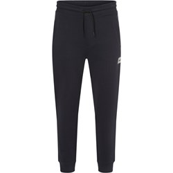 Spodnie męskie czarne Hugo Boss bawełniane  - zdjęcie produktu