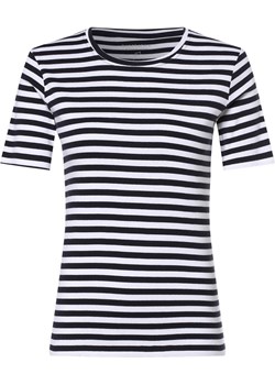 brookshire T-shirt damski Kobiety Bawełna granatowy w paski vangraaf - kod rabatowy