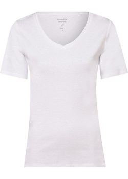 brookshire T-shirt damski Kobiety Bawełna biały jednolity vangraaf - kod rabatowy