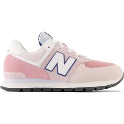 Buty sportowe dziecięce New Balance z zamszu wiązane  - zdjęcie produktu