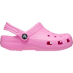 Klapki dziecięce Crocs różowe z gumy bez zapięcia  - zdjęcie produktu