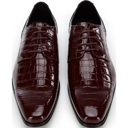 Buty eleganckie męskie WITTCHEN z tworzywa sztucznego sznurowane  - zdjęcie produktu