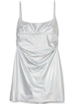 Cropp - Srebrna sukienka mini - Jasny szary Cropp Cropp - kod rabatowy