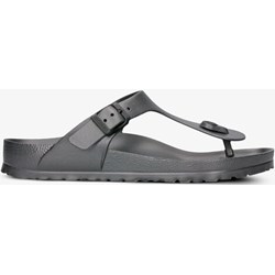 Klapki damskie BIRKENSTOCK skórzane bez zapięcia na płaskiej podeszwie  - zdjęcie produktu