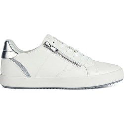 Trampki damskie Geox zamszowe z wysoką cholewką casual płaskie sznurowane  - zdjęcie produktu