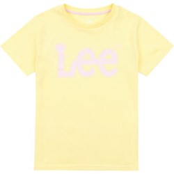 Bluzka dziewczęca żółta Lee w nadruki  - zdjęcie produktu