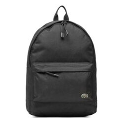 Plecak czarny Lacoste  - zdjęcie produktu