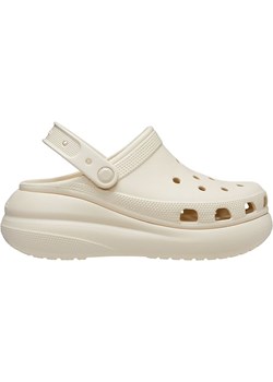 Klapki Crocs Classic Crush Clog 207521-2Y2 - kremowe Crocs streetstyle24.pl - kod rabatowy