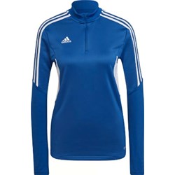 Bluza damska Adidas krótka w sportowym stylu jesienna  - zdjęcie produktu