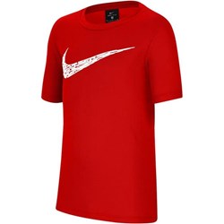 T-shirt chłopięce czerwony Nike  - zdjęcie produktu