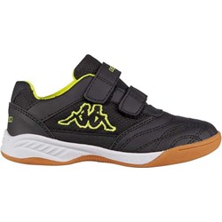 Buty sportowe dziecięce czarne Kappa na rzepy  - zdjęcie produktu