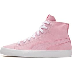 Trampki damskie Puma płaskie różowe z wysoką cholewką  - zdjęcie produktu