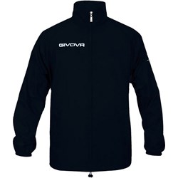 Kurtka sportowa Givova bez wzorów czarna  - zdjęcie produktu