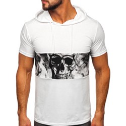 T-shirt męski Denley biały  - zdjęcie produktu