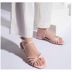 Sandały damskie WITTCHEN skórzane płaskie z niskim obcasem letnie casualowe  - zdjęcie produktu