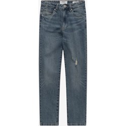 Cotton On jeansy damskie bawełniane niebieskie casualowe  - zdjęcie produktu
