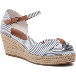Espadryle damskie Tommy Hilfiger na koturnie casual  - zdjęcie produktu