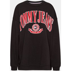 Bluza damska Tommy Jeans czarna młodzieżowa  - zdjęcie produktu