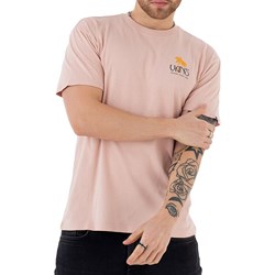 T-shirt męski różowy Vans z krótkim rękawem  - zdjęcie produktu