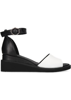 Czarno-białe sandały Iwa, Artiker, HB0120-02, Konopka Shoes Konopka Shoes promocyjna cena - kod rabatowy