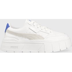 Buty sportowe damskie Puma sneakersy na platformie skórzane  - zdjęcie produktu