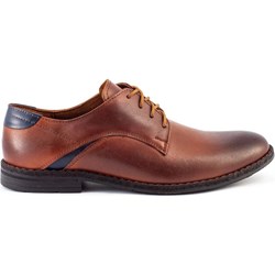 Buty eleganckie męskie Lukas sznurowane  - zdjęcie produktu