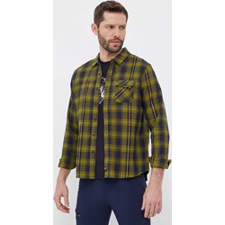 Koszula męska Viking z klasycznym kołnierzykiem zielona z wiskozy  - zdjęcie produktu