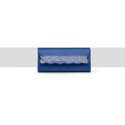 Kopertówka niebieska Molton poliestrowa elegancka  - zdjęcie produktu