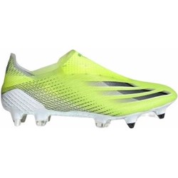 Żółte buty sportowe męskie Adidas wiązane  - zdjęcie produktu