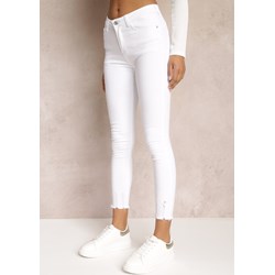 Spodnie damskie białe Renee wiosenne  - zdjęcie produktu