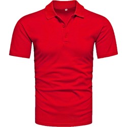 T-shirt męski czerwony Recea  - zdjęcie produktu