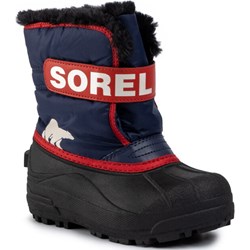 Buty zimowe dziecięce Sorel z napisem śniegowce  - zdjęcie produktu