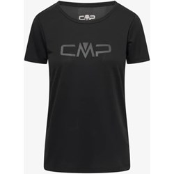 Bluzka damska czarna CMP z krótkimi rękawami  - zdjęcie produktu