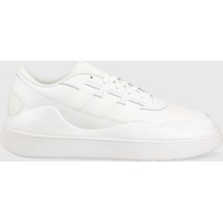 Buty sportowe męskie Adidas białe skórzane na wiosnę  - zdjęcie produktu