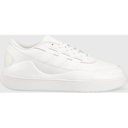 Buty sportowe męskie Adidas białe skórzane na wiosnę  - zdjęcie produktu