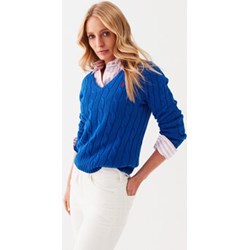 Sweter damski Polo Ralph Lauren z dekoltem w serek  - zdjęcie produktu